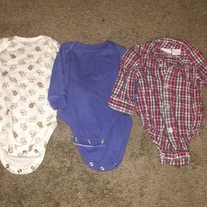 3 Onesies 3-6